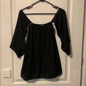 2 off the shoulder blouses
